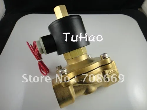 

Electric Solenoid Valve Water Air N/O 12V DC 1/2" Normally Open Type