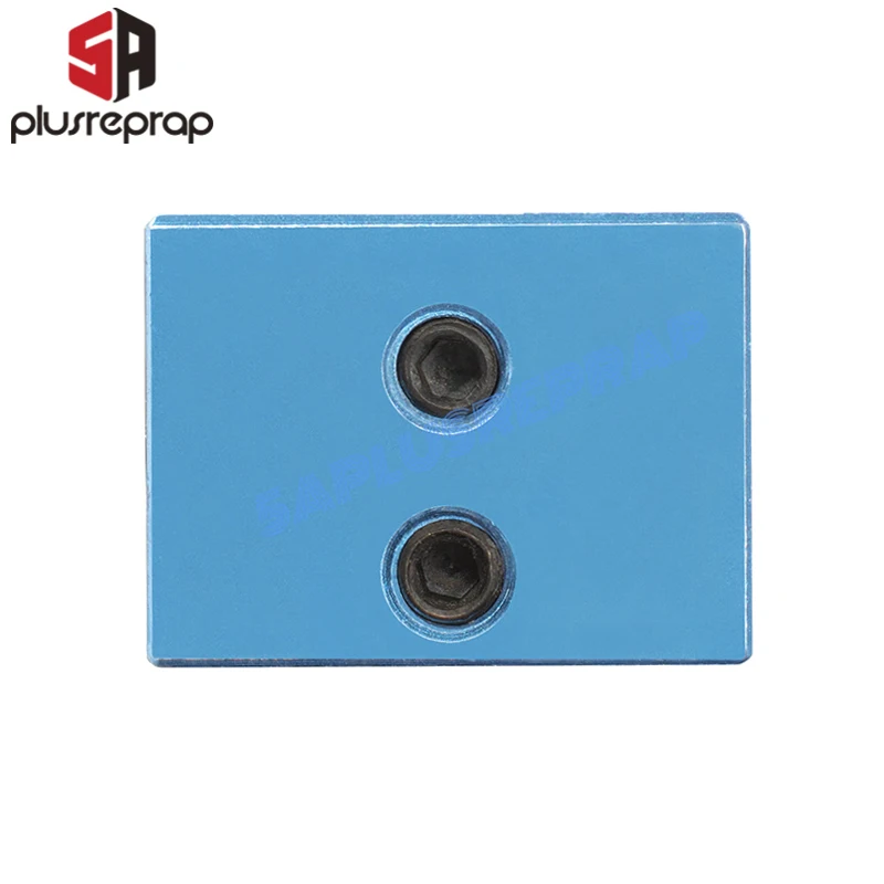 3D Printer Aluminum Block 16*16*12mm for Thermistor HT-NTC100K Thermocouple V5 V6 J-head Hotend Extruder