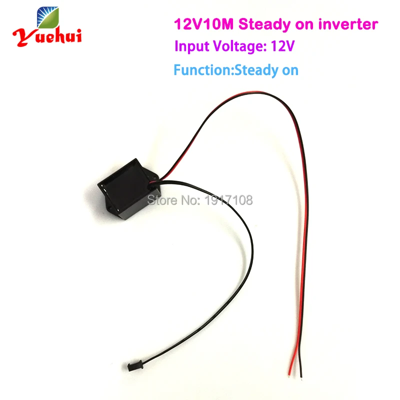 DC-12V Loading 10meter EL wire inverter EL driver for loading 10meters EL wire or EL strip to DIY Car Auto Party Decoration