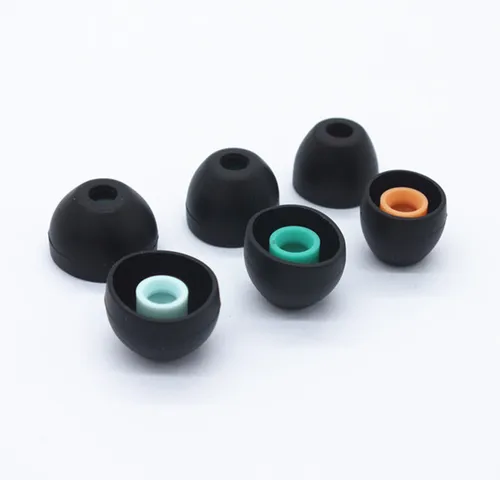 3 pares de auriculares EP - EX11 originales con capucha de silicona insonorizada en la punta del oído reemplazan la almohadilla del oído de auriculares Bluetooth