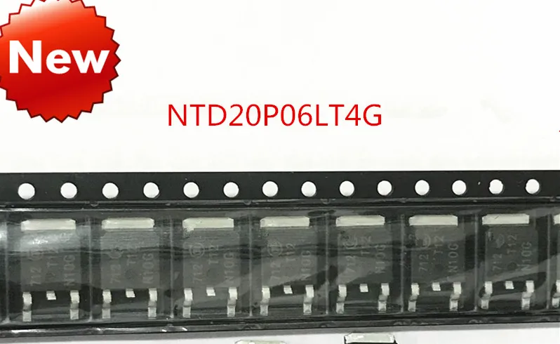 

New NTD20P06LT4G NTD20P06LG T20P06LG 20P06 P06LG TO252