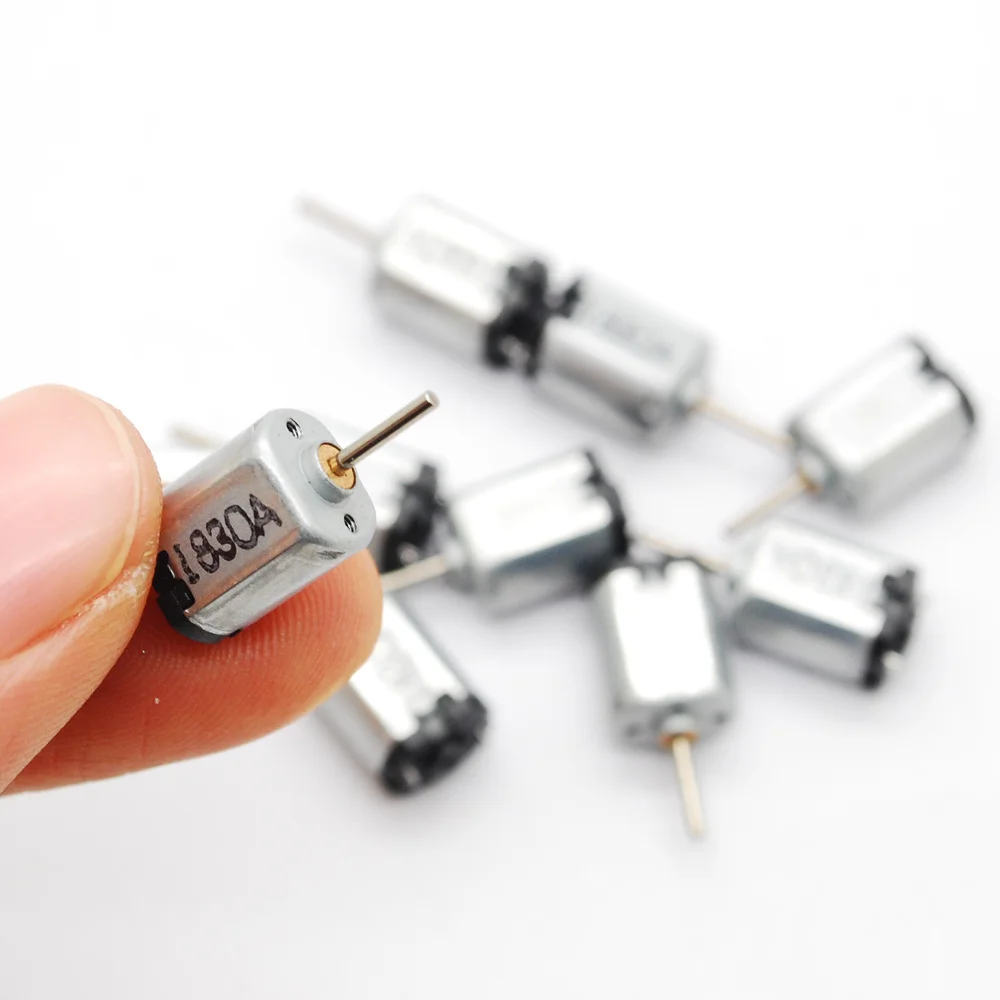 5pc K10 Micro motor 1W 0.5g.cm 1.5-3.5Vdc 35mA 16000RPM for toy camera aircraft