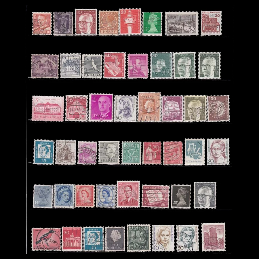 450 PCS/Lot All Different  Postage Stamps With Postage Stamps For Collection Selo postal