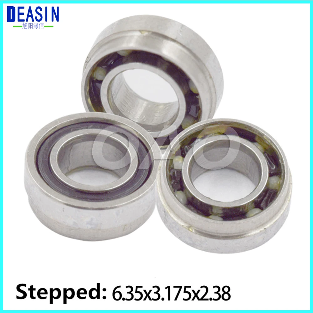 KAVO 3.17*6.35*2.38mm dental high speed handpiece bearing dental bearings ceramic balls with stepped and dust cover