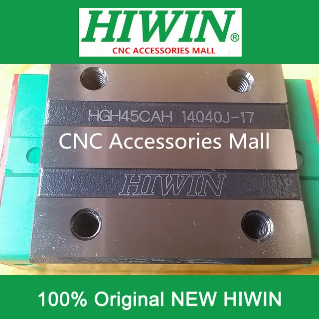 

1pcs HIWIN HGH45CA New original linear guide block for HGR45 linear guide rail