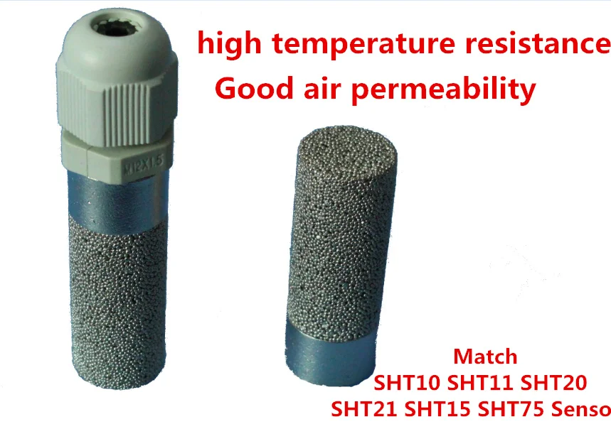 

5PCS Temperature and humidity Sensor Shell Cover SHT10 SHT11 SHT20 SHT21 SHT15 SHT75 Copper Sintering Concrete 60*11*30mm Sensor