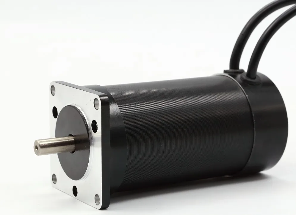 BLDC 57mm brushless DC high voltage motor 210W 24V 3000 rpm.Body length 115mm High speed brushless motor