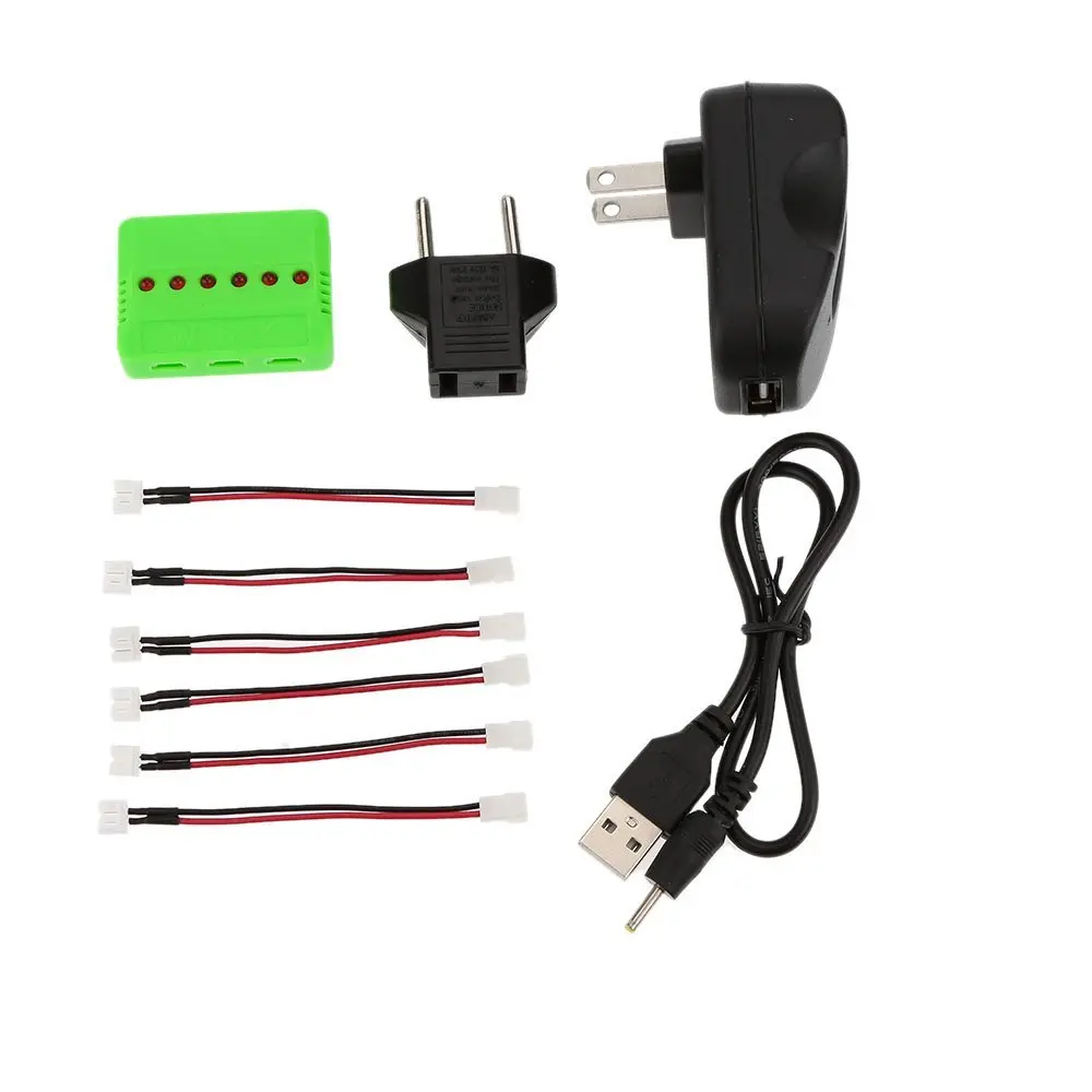 

EBOYU Super Fly 6-port Charger Set X6A-C for RC Helicopter WLtoys V911 V911-1 V911-2 F929 F939