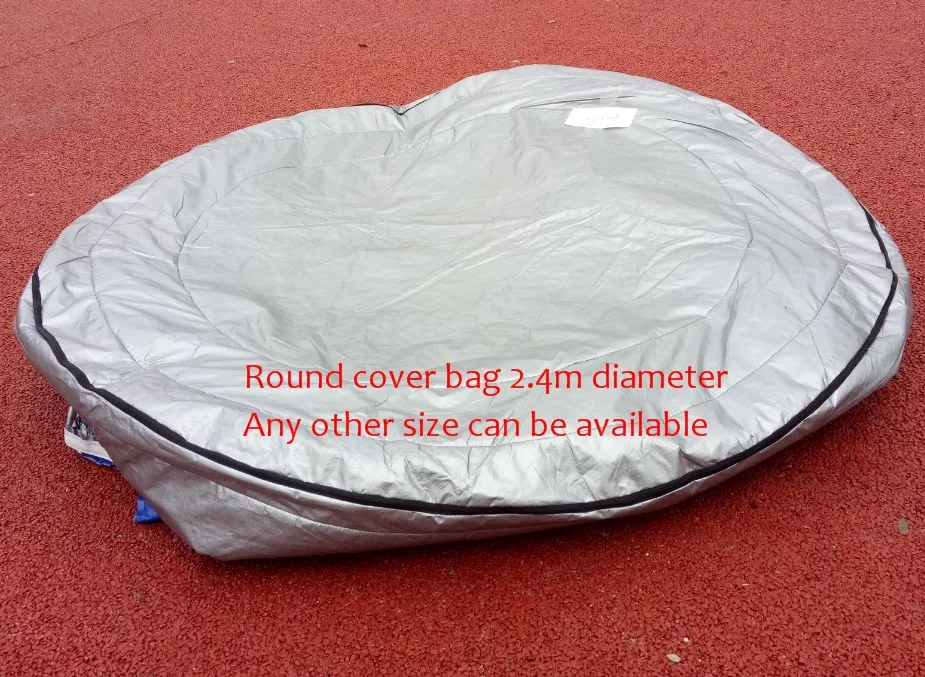 Round hot tub UV insulated cover bag Diameter 2400mm high 900mm