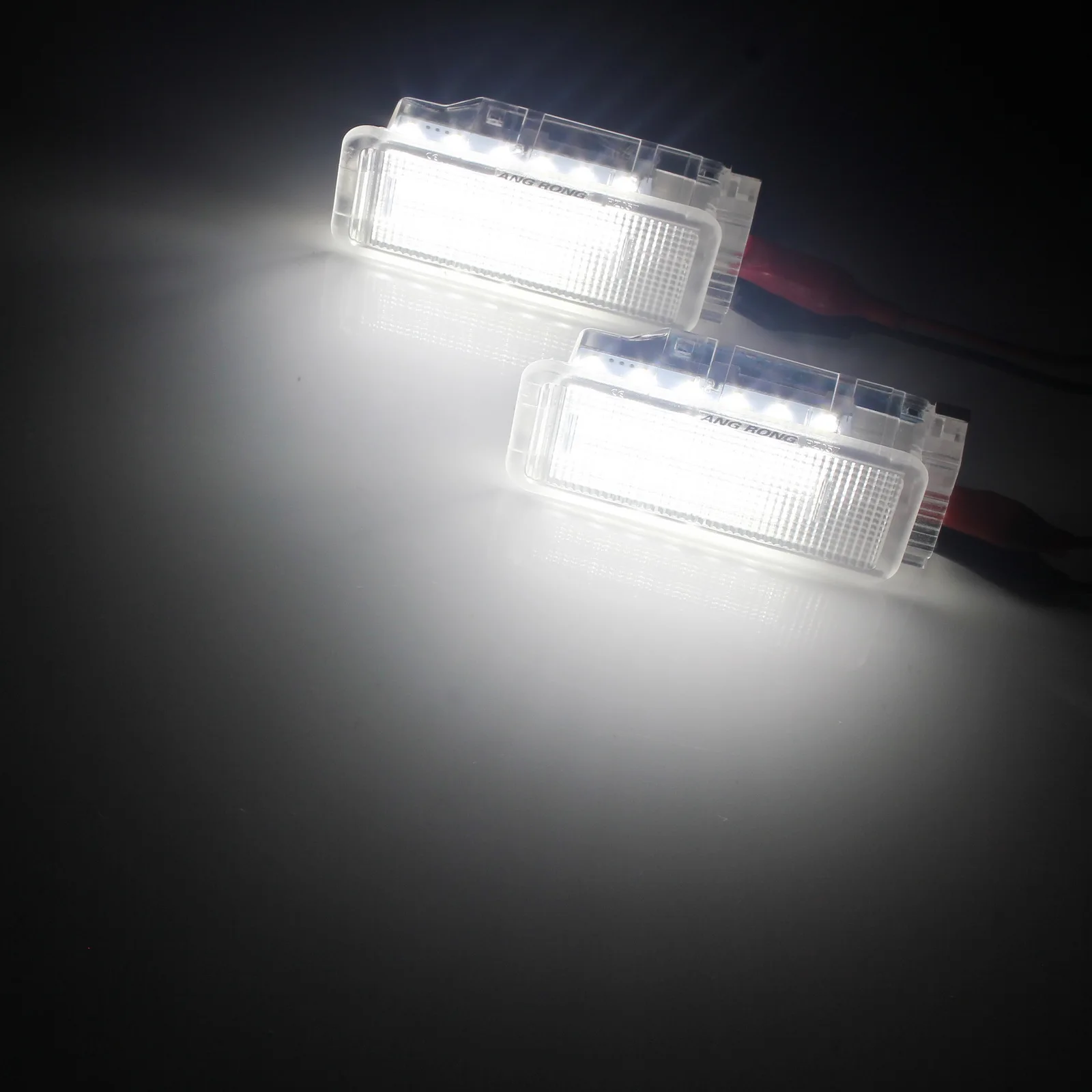 ANGRONG 2x LED Footwell Glove Box Trunk Interior Light For Citroen C2 C3 C4 C5 C6 C8 DS3 Peugeot 1007 207 306 308  5008 607 RCZ