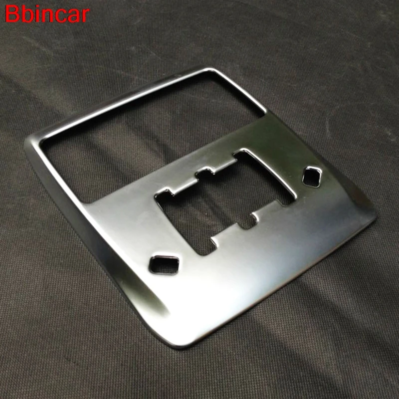 Bbincar Car Styling For Chevrolet Trax 2014 Interior Roof Front Reading Light Lamp Trim Cover Frame Sticker Matt ABS Chrome 1Pcs