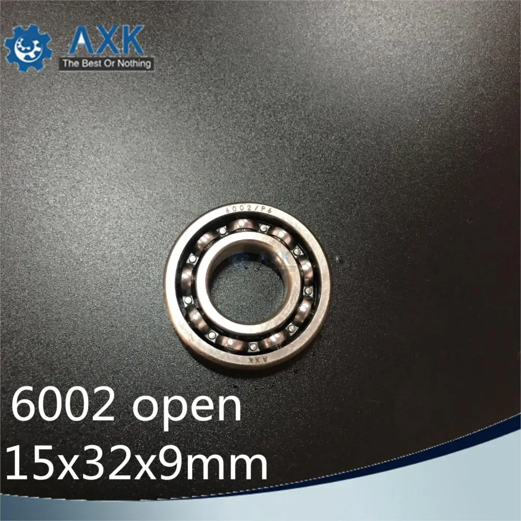 6002 Bearing OPEN P6 15x32x9 mm (4PCS) Factory Price Single Row Deep Groove Ball Bearing Without Grease 6002open