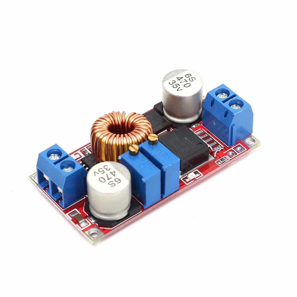 Li-lion Lithium Battery Charger Module 5V-32V to 0.8V-30V 5A LED Driver Step Down Buck Converter Board Constant Current Voltage