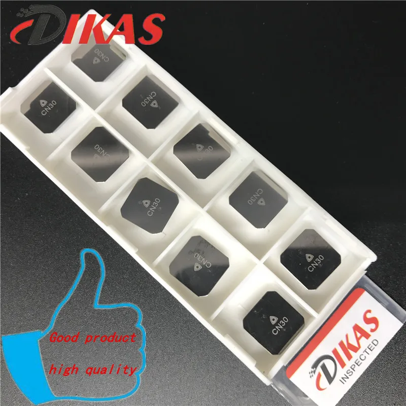 10 pz SEEN1203AFTN CN30 Metallo ceramica coltello Fresatura di cermets Mulino di Fresatura cnc strumenti fresa di finitura