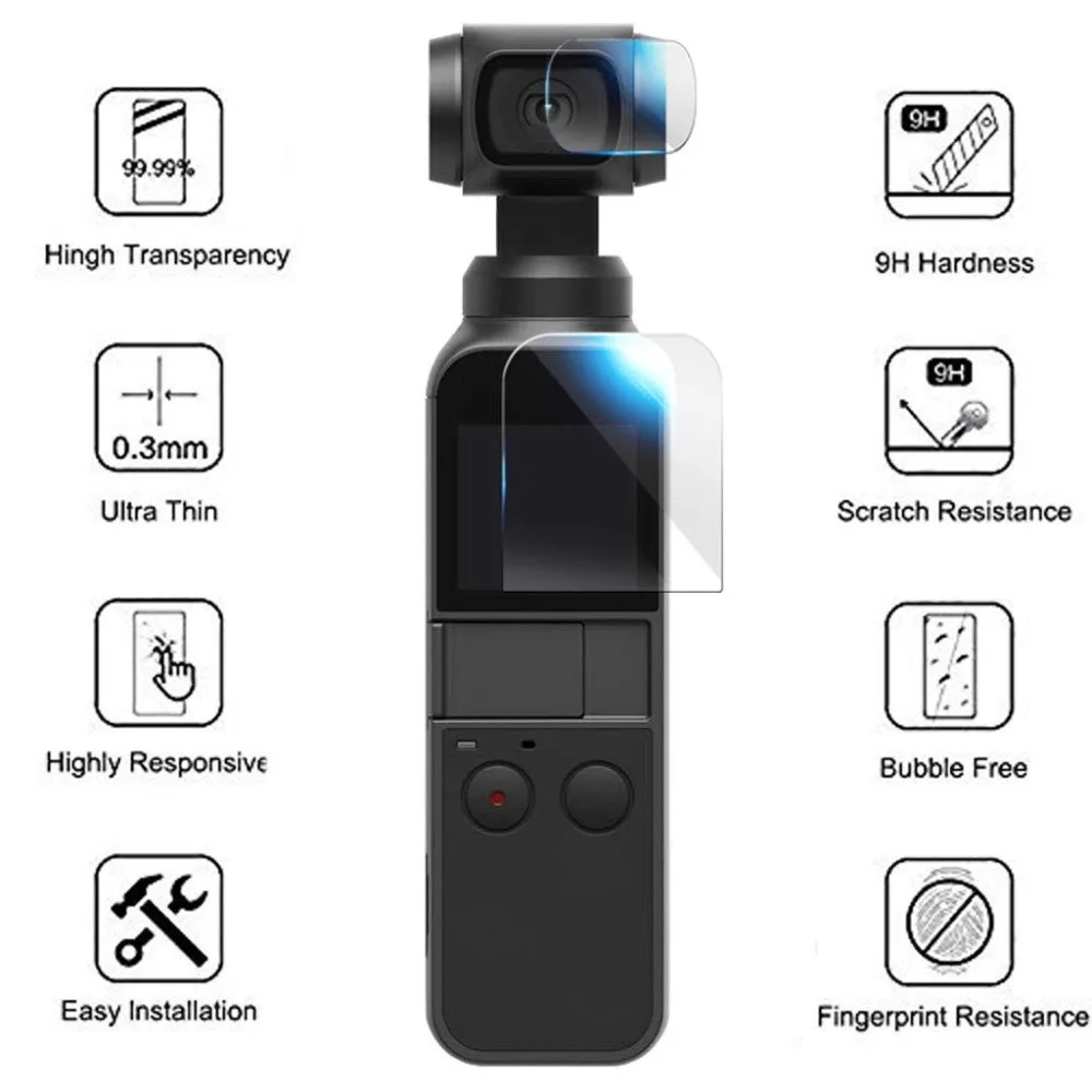 สำหรับ DJI Osmo กระเป๋าอุปกรณ์ป้องกันหน้าจอเลนส์ป้องกันเลนส์ Gimbal Accesorios สำหรับ DJI Osmo กระเป๋า