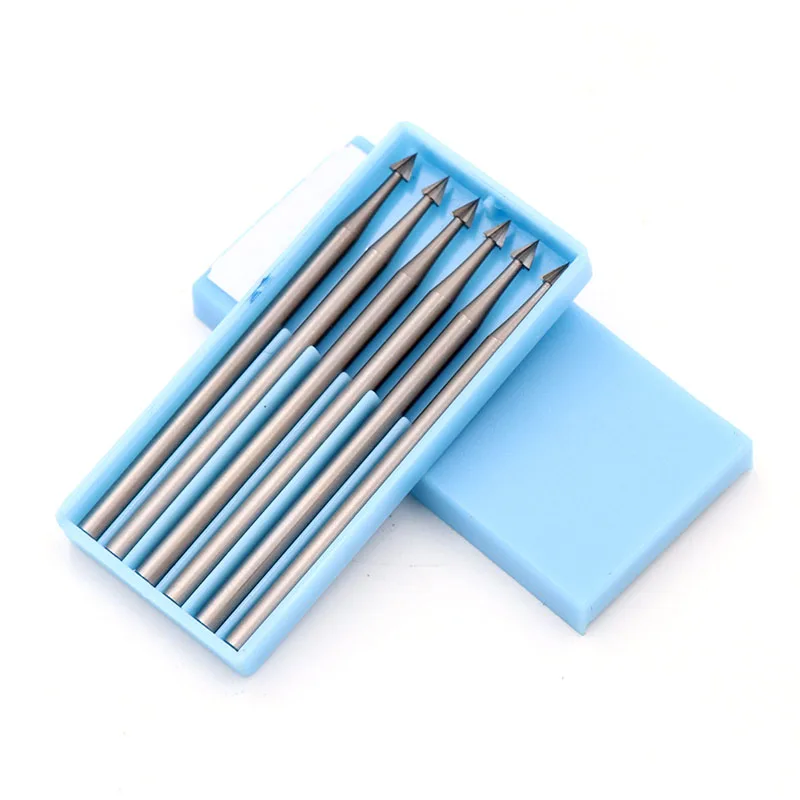 SanZ 1/6pcs Lega di tungsteno acciaio inox Oliva Ambra Incisione intaglio coltello Fresa Lavorazione Del Legno Router Bit di Legno Fresatura strumenti taglierina