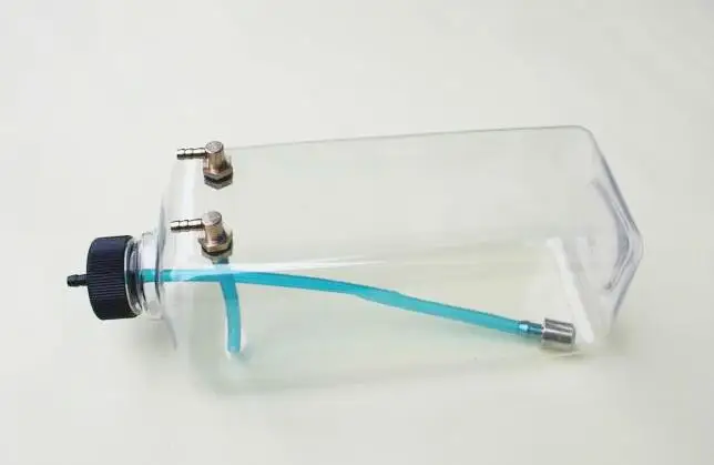 Tanque de combustible de plástico totalmente transparente 260CC-1500CC para combustible RC Gas/Petrol Nitro accesorios de helicóptero piezas de repuesto de drones RC