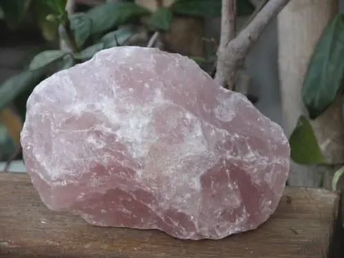 Rough and Raw Natural Rose Quartz Crystal Chunk ~ Love, Peace, Romance, Pink