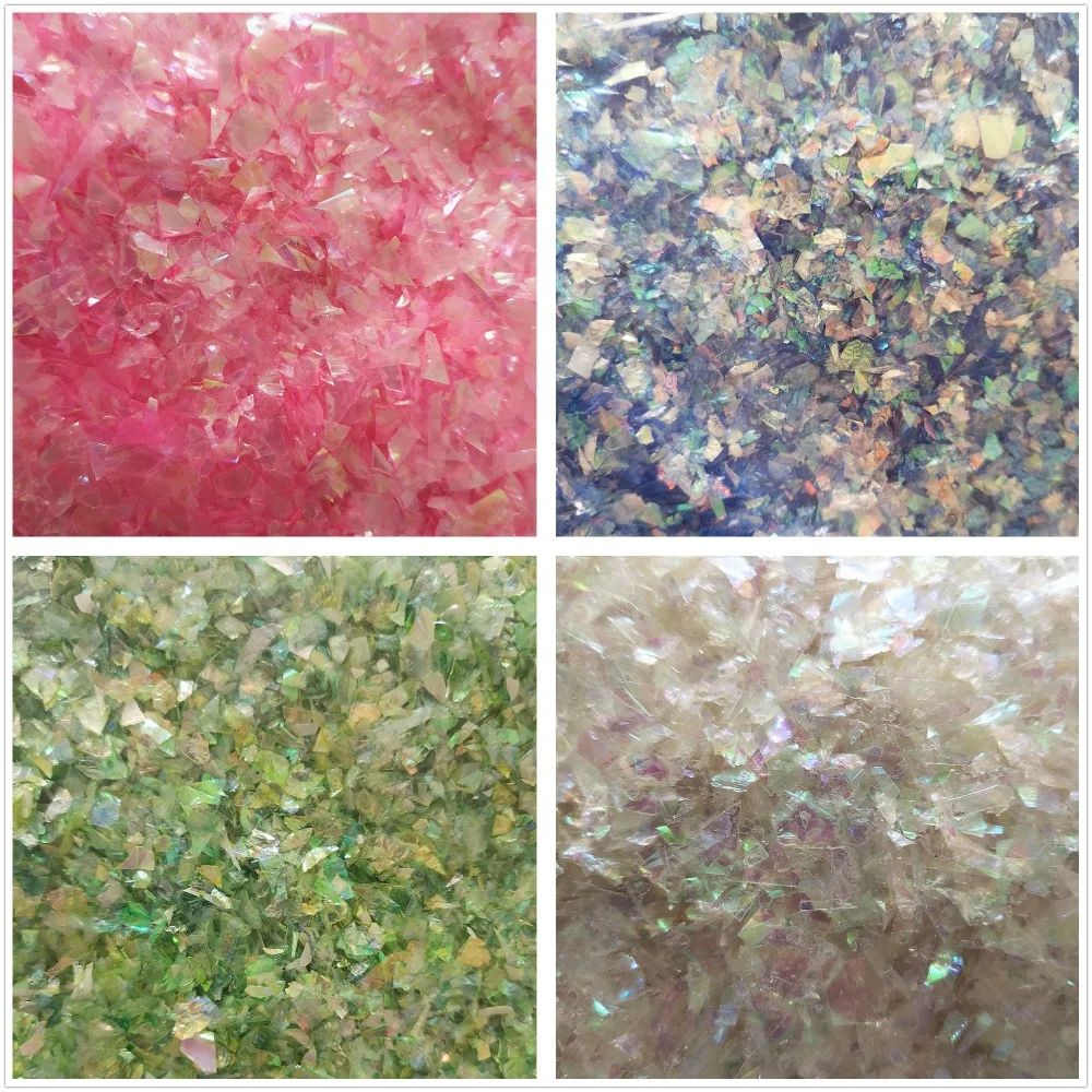 500 g Bonbonpapier, 15 Farben, Muschelpapier, Schleimfüller, Tonspielzeug, DIY-Schleimzubehör, Dekor, Gelee, Schlamm, Handgummi, Ton, Kind – Detail 15