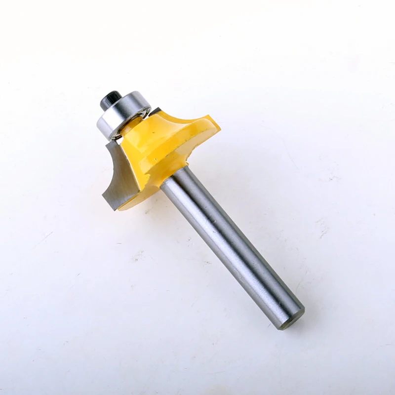 CHWJW 1PC 8mm Shank Round Over Beading Edging Router Bit wood router bit Straight end mill trimmer