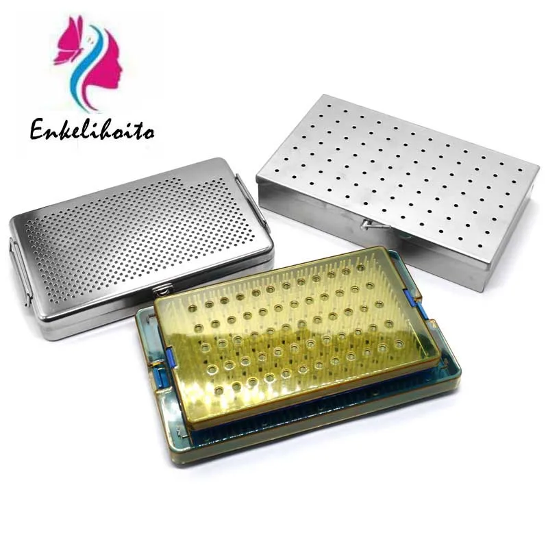 Silicone Disinfection Box Temperature Resistant High Pressure Instrument Box Soft Silicone Pad Microsurgery Disinfection Box