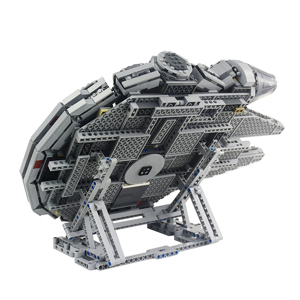 MOC TECHNICAL Millennium Falcon Toy Présentoir vertical, Compatible avec 05007 et 75105 UlOscar Collector's Model