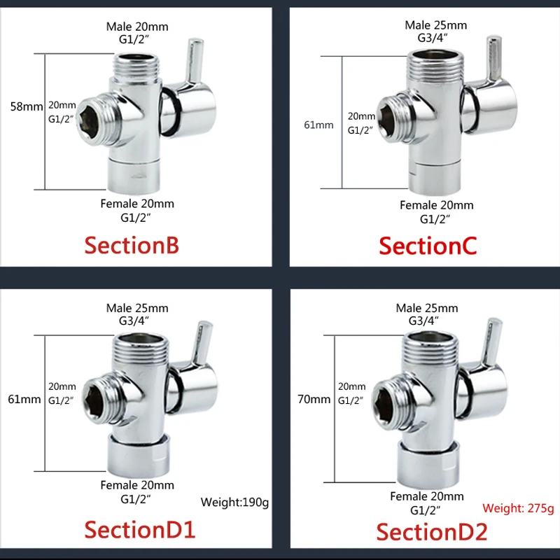 Water Separator Function Switch Adapter Control G3/4\