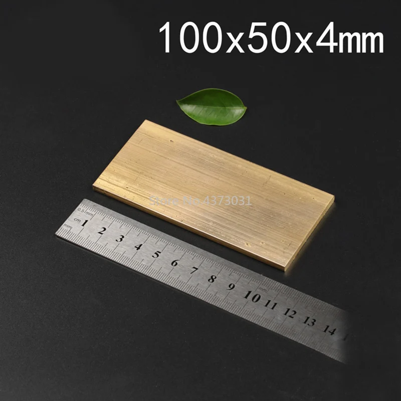 1pc Brass Copper Plate Sheet DIY Laser Cutting CNC Frame Model Mould material DIY Handmade material
