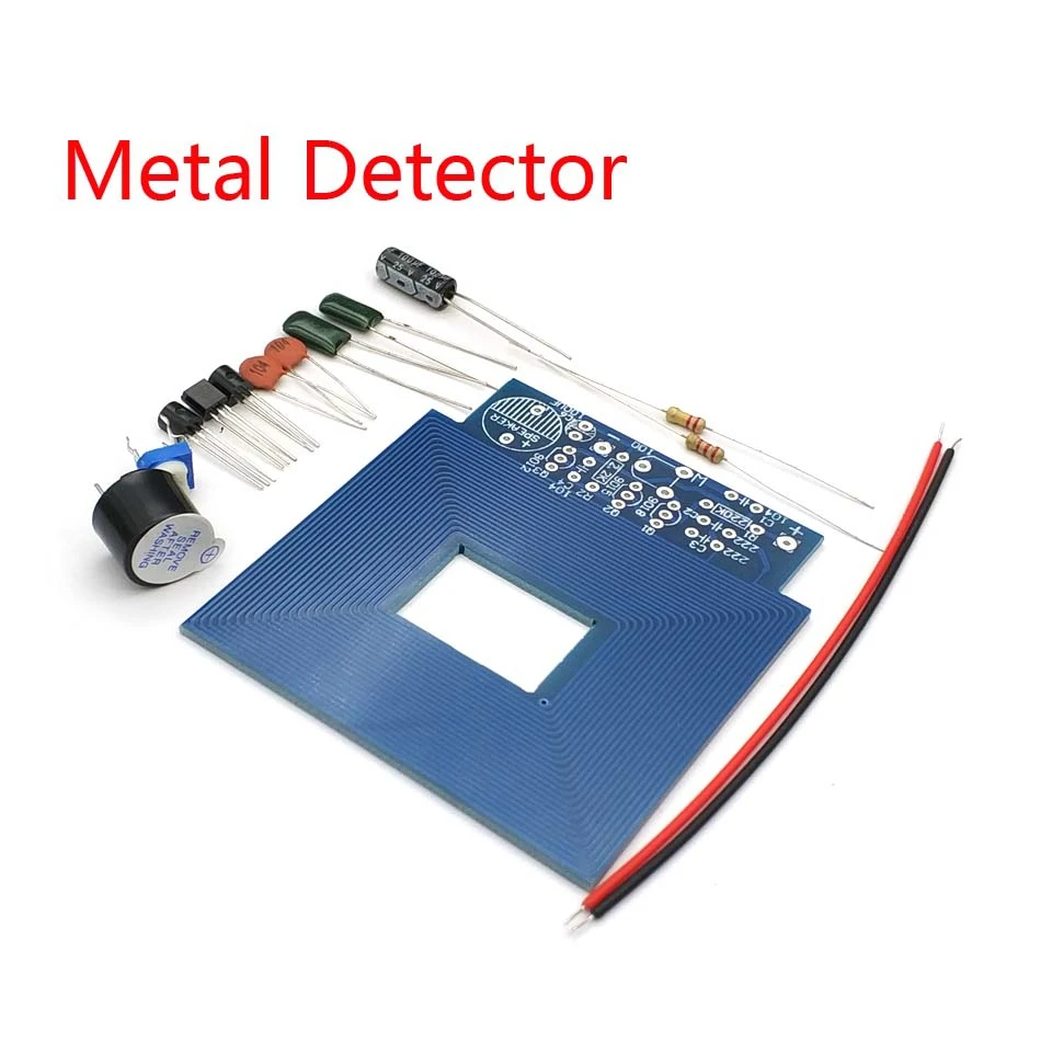 DIY Kits Metal Detector Scanner Unassembled Kit Electroniqu Project 3-5V Suite Trousse Board Module Electronic Part