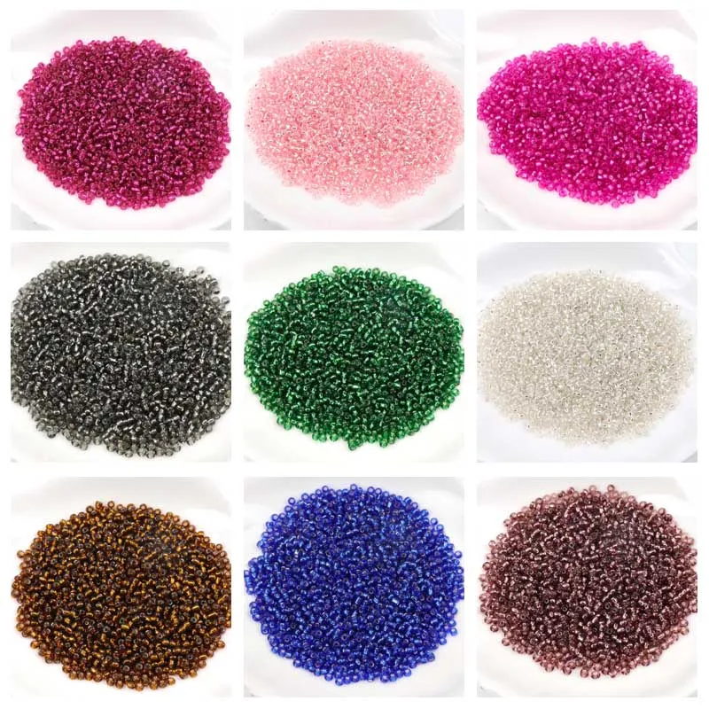 Wholesale 19 colors 2mm 3mm 4mm Glass Czech Seed Spacer beads For jewelry handmade DIY