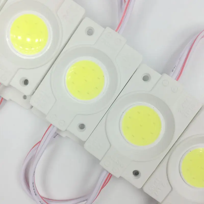 20 pcs/lot  2.4W/pcs injection COB LED Module with lens DC12V advertising light,Led Backlight For Channel Letters