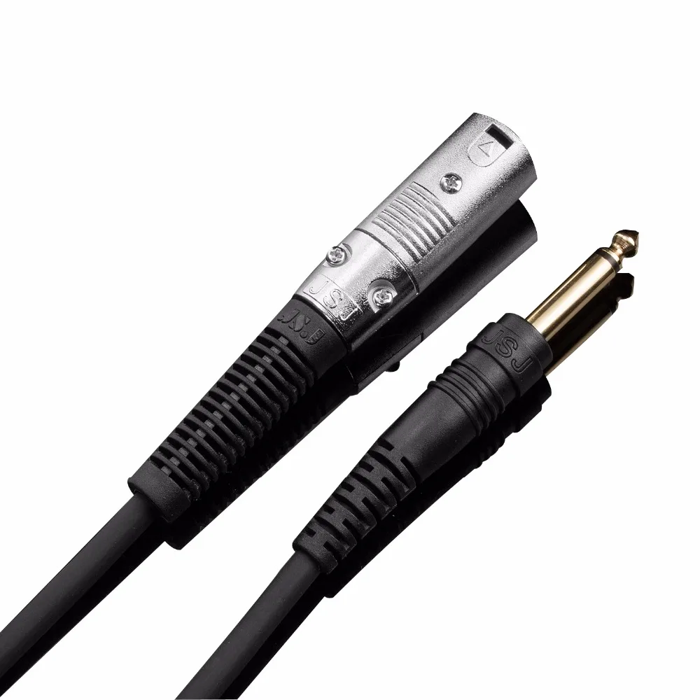 Digizulu Microphone Audio Cable 6.35mm 1/4