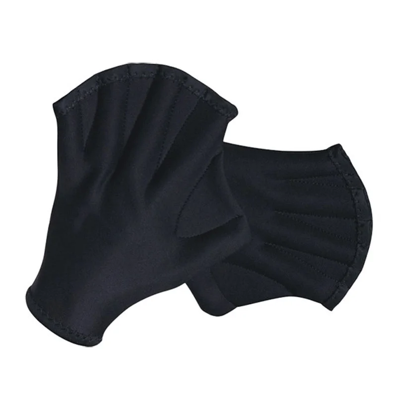 1 Pair 2MM Sphere Swimming Webbed Gloves Flipper Surfing Swimming Sports Paddle Training Fingerless Gloves SurfingTool