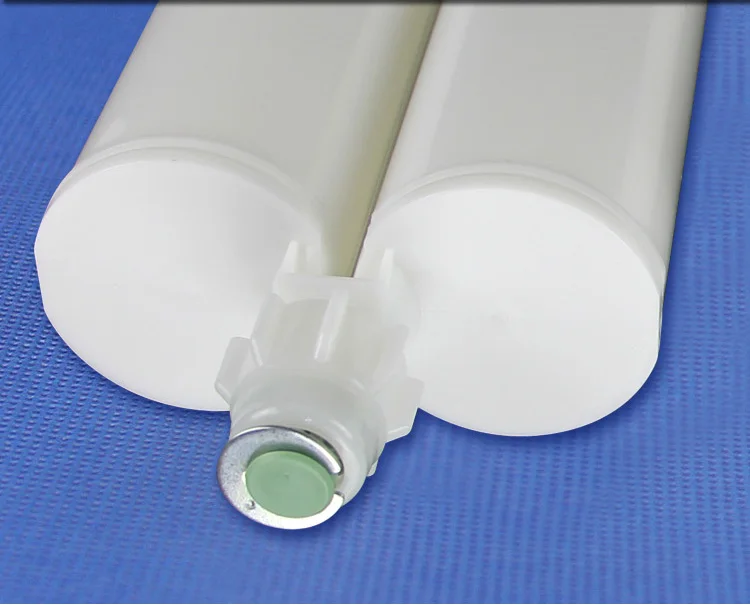 Zwei-komponente epoxy harz gewidmet 1:1 weiß AB doppel flüssigkeit mischen kleber rohr 600ml