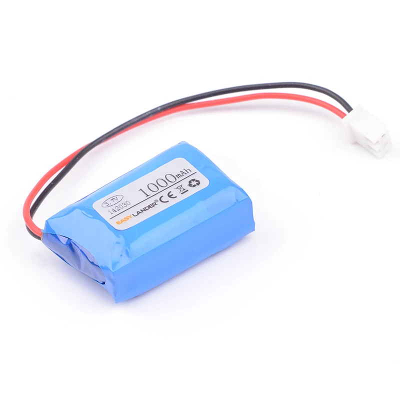 142030 702030*2 3.7V 1000mAh Rechargeable Lithium Li-ion Li Polymer Battery For Motorcycle Bluetooth Helmet Speaker DIY TOYS