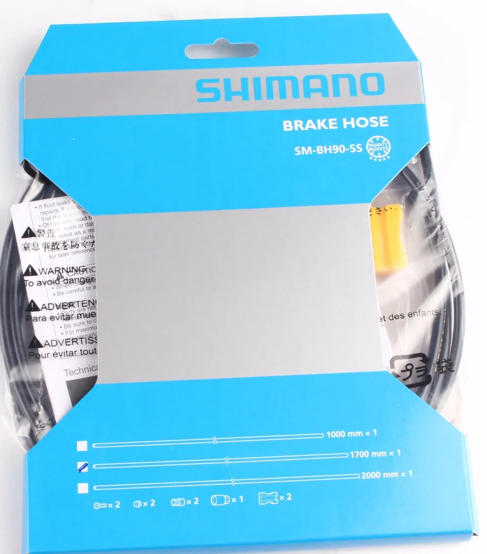 Shimano SM-BH90-JK-SSR Bike Brake Hose Black 1000 1700MM For R7170 R8170 R9270 brake