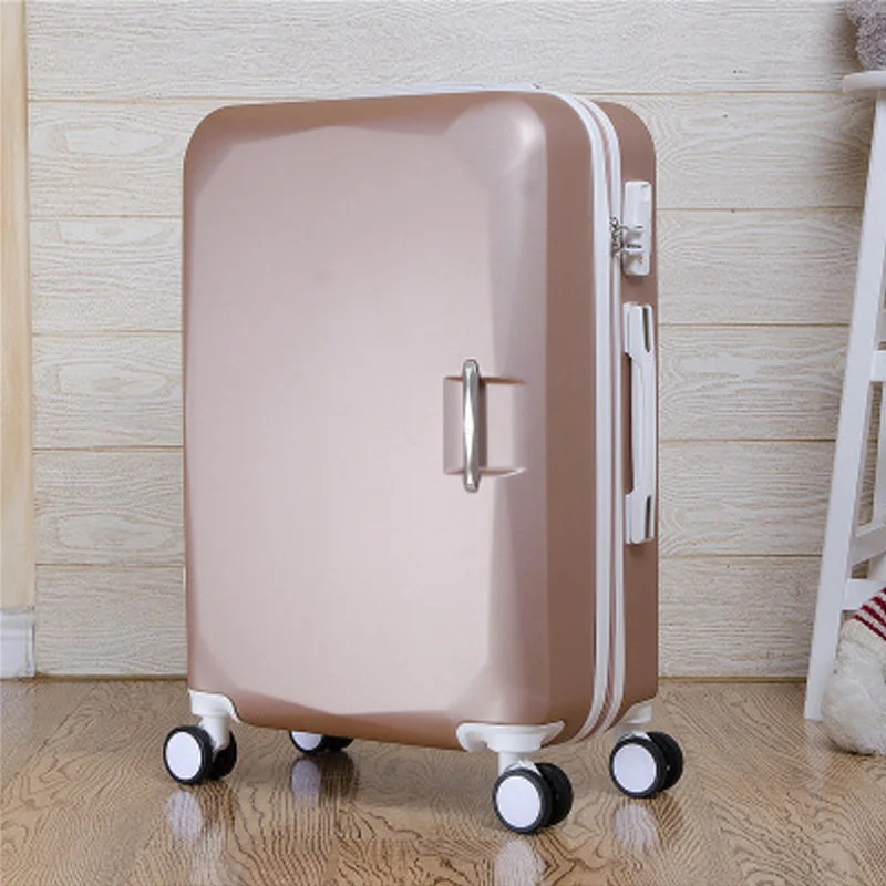 20"22"24"26"carry-on Suitcase with wheels Girl and kids pink purple lovely luggage travel bag trolley bags children's suitcases