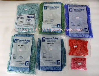 ジュエリー作成用のプレミアムインジェクションワックスジュエリー,金型,赤,緑,ピンク,バイオレット