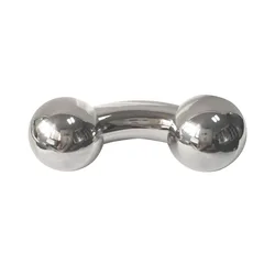 12mm thick 316L stainless steel body piercing jewelry curved  barbell man genital piercing body jewelry