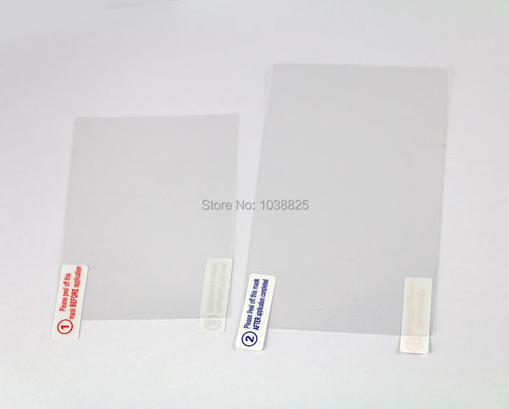 새로운 3DSXL 용 1set Clear Top + Bottom Screen Protectors 새로운 3DS XL 용 Nintendo 용 LCD 스크린 필름