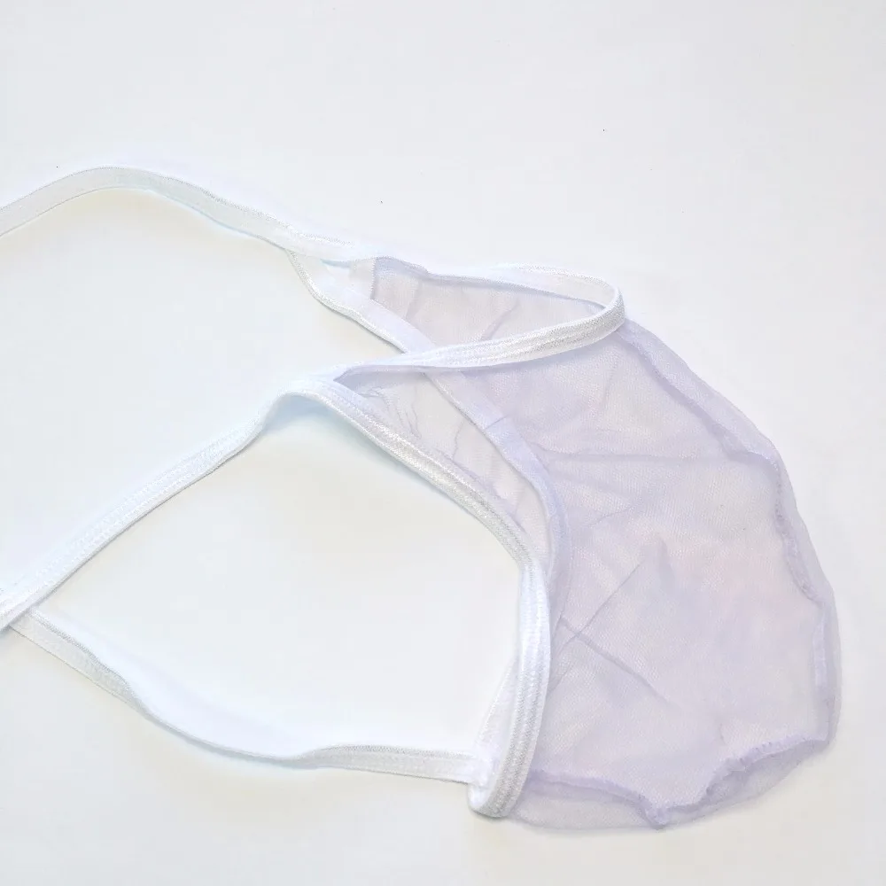 G4449 تماما C-thru تول رجل مثير سلسلة الحقيبة ثونغ القلب الأحمر الخ