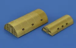 1/700 Scale Dockyard Diorama Accessories Building Set 8 - Barracks,(Metal Military Building Model,Not Assembled)