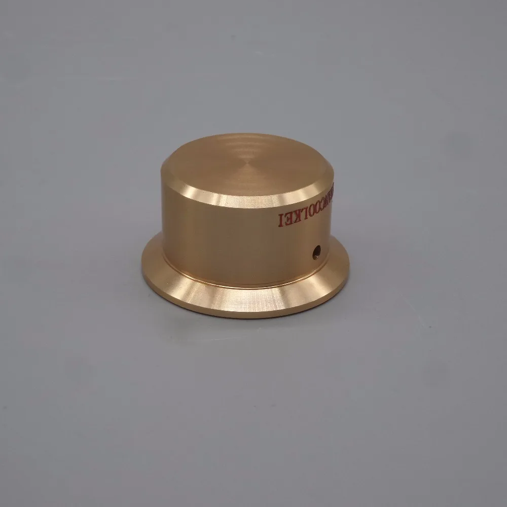 

Gold 50mm * 27mm volume knob, solid aluminum knobs