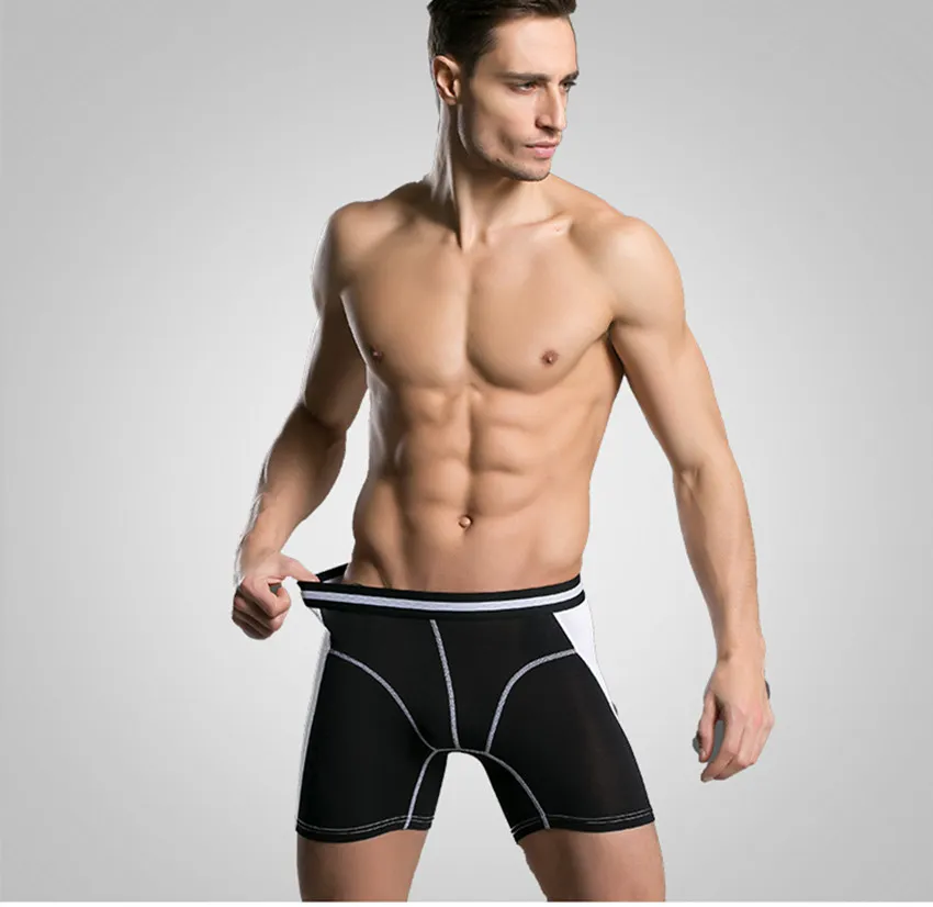 Man Pants Male Underwear Long Boxers Male Panties Boxershort Calzoncillos Mens Underpants Man Boxer Hommes Modal Hombre Brand