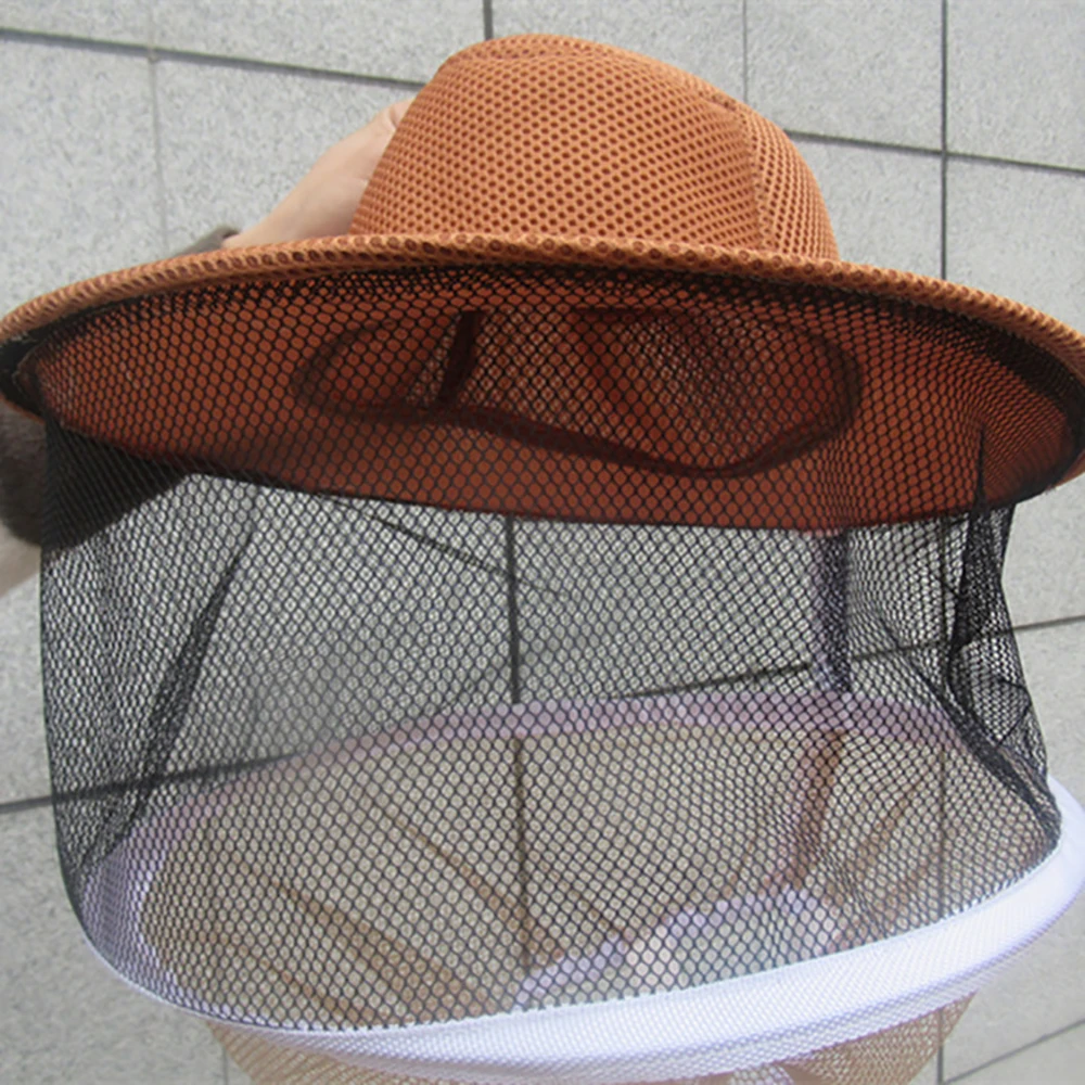 

5PCS Beekeeping Hat Outdoor Bees Schleier Cap Faces Apiculture Protection Face Cover Mosquit