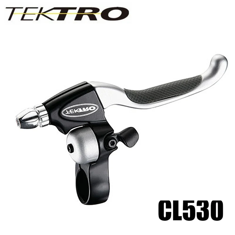 Bicycle 4 Fingers Brake Levers TEKTRO CL530  206g/Pair Road Bike Cruiser Recreation Aluminum Lever With Kraton Rubber Grip