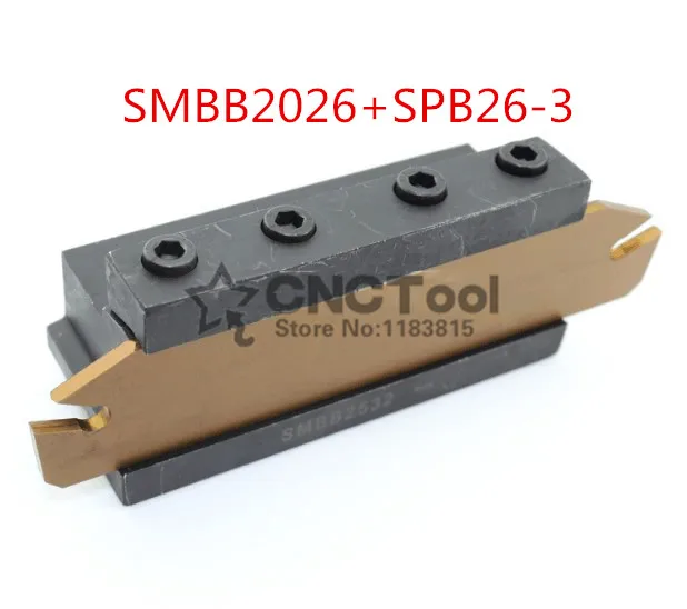 

Free delivery of SPB26-3 NC cutter bar and SMBB2026 CNC turret set Lathe cutting Tool Stand Holder For SP300 Lathe Machine