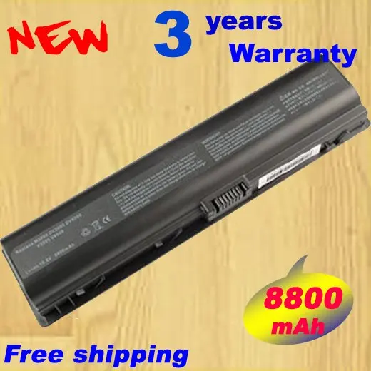 8800mAh 12cells HSTNN-DB42 HSTNN-IB42 DV2000 DV6000 V3000 laptop battery for HP/Compaq