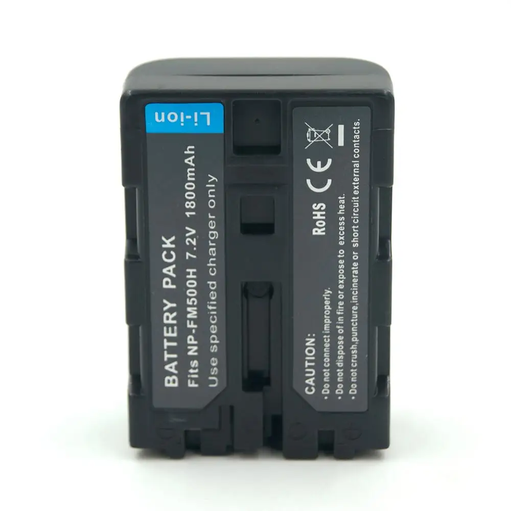 NP-FM500H NPFM500H NP FM500H 1800mAh Rechargeable Camera Battery for Sony A57 A58 A77 A200 A300 A500 A580 A550 A350 A700 A850