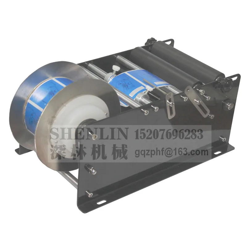 Ronde Fles Labeling Machine Label Sticker Handleiding Fles Labeller Hand Gehouden Fles Label Applicator Tool Apparatuur Freeshippin